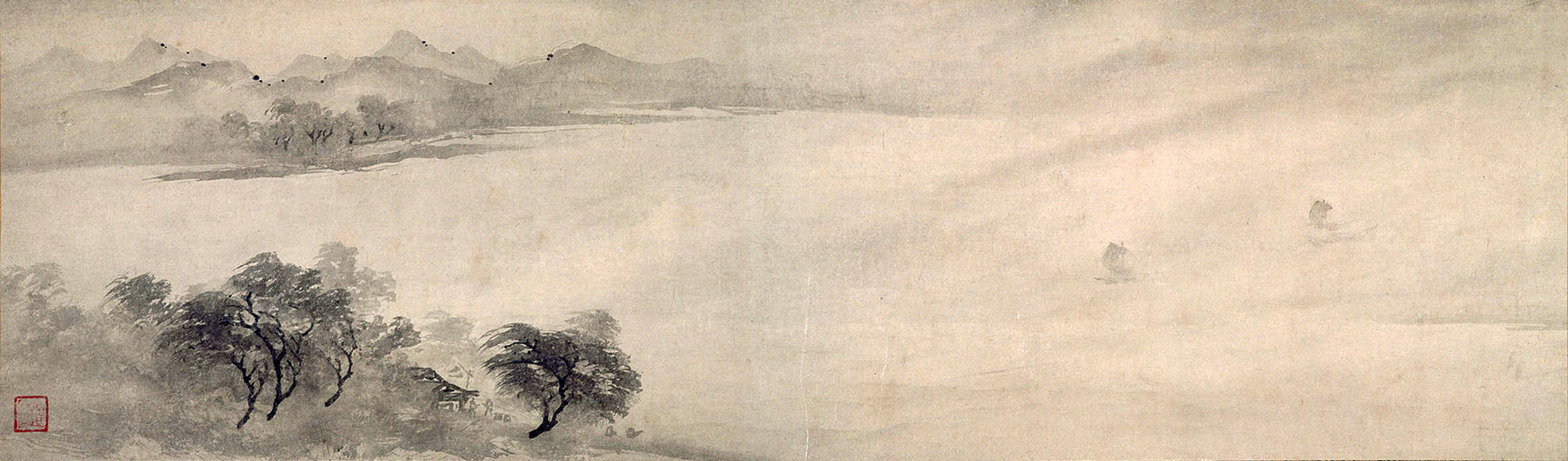 returning sails off distant shore